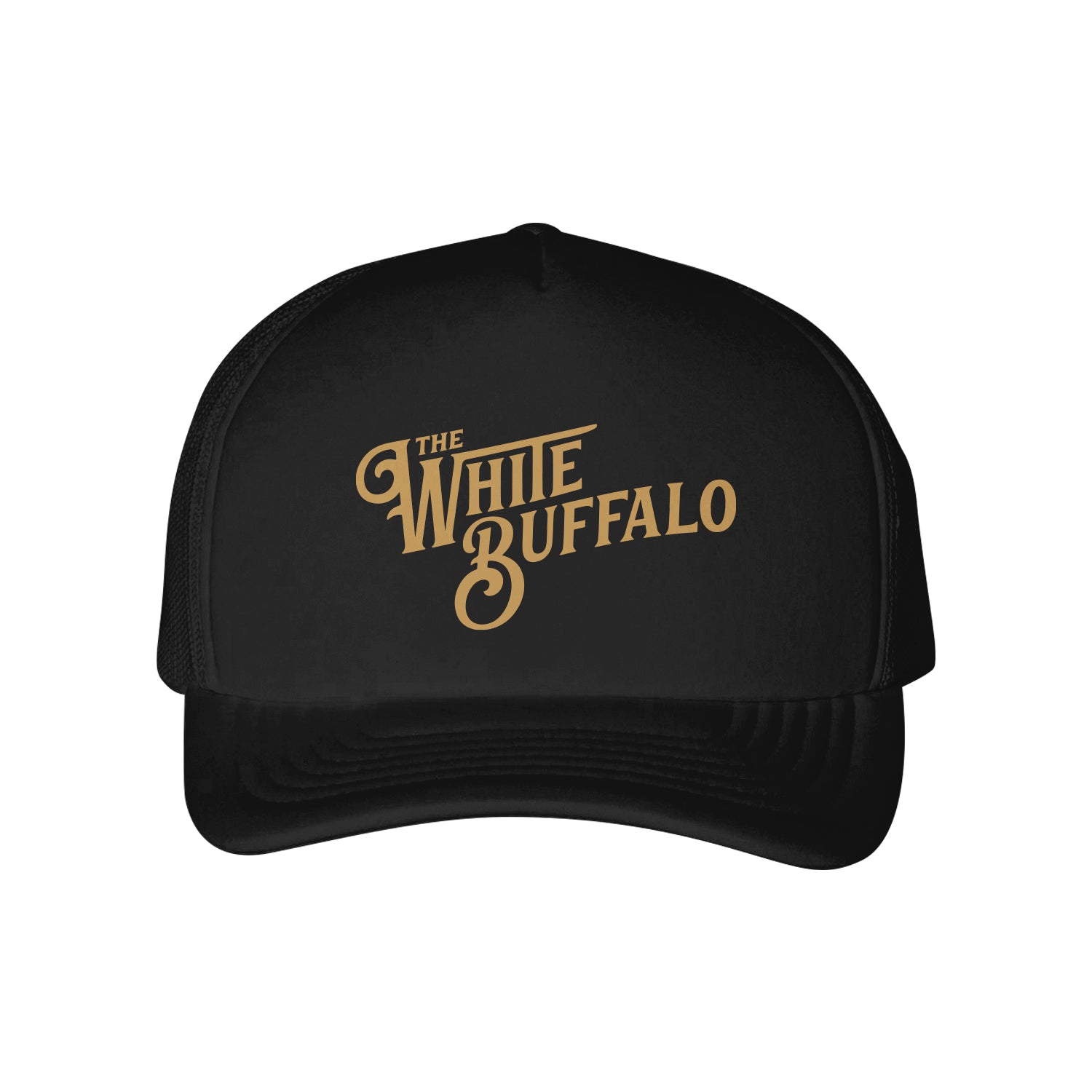 NEW Buffalo Bison Trucker Hat Pink & White  With Gold  Chain Wholesale Pink Pearl Trucker Hat Chain for your store - Faire main image 2
