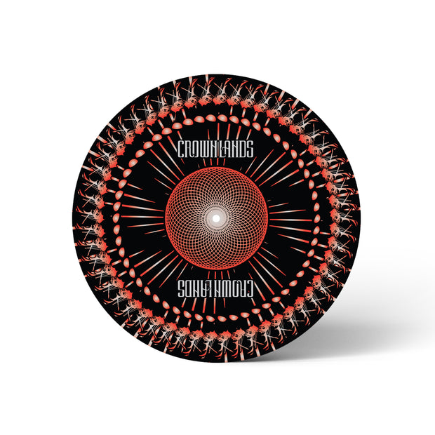 image for the fearless slipmat. Cloth Slipmat. Zoetrope Design.
