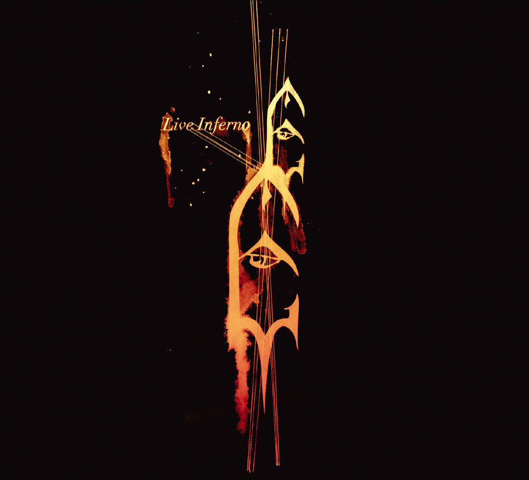 CD cover art featuring a stylized, dark text and artwork with the band name 'Emperor' and the album title 'Live Interno'.