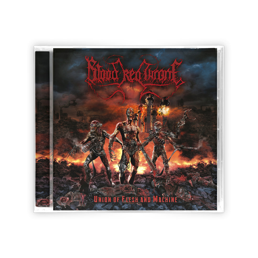 blood red throne Union Of Flesh And Machine - CD