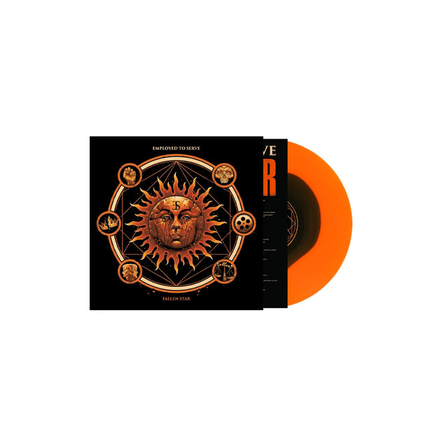 Fallen Star Orange W/ Black Sunburst - Vinyl LP