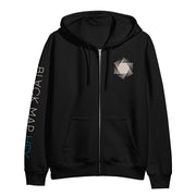 Hex Black - Zip-up Hoodie