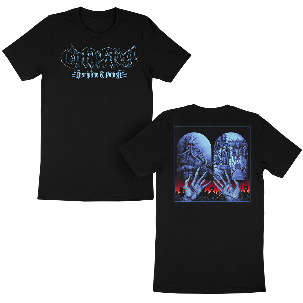 Discipline & Punish - Black T-Shirt – Spinefarm Records