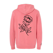 Death Metal Logo - Pigment Pink Pullover