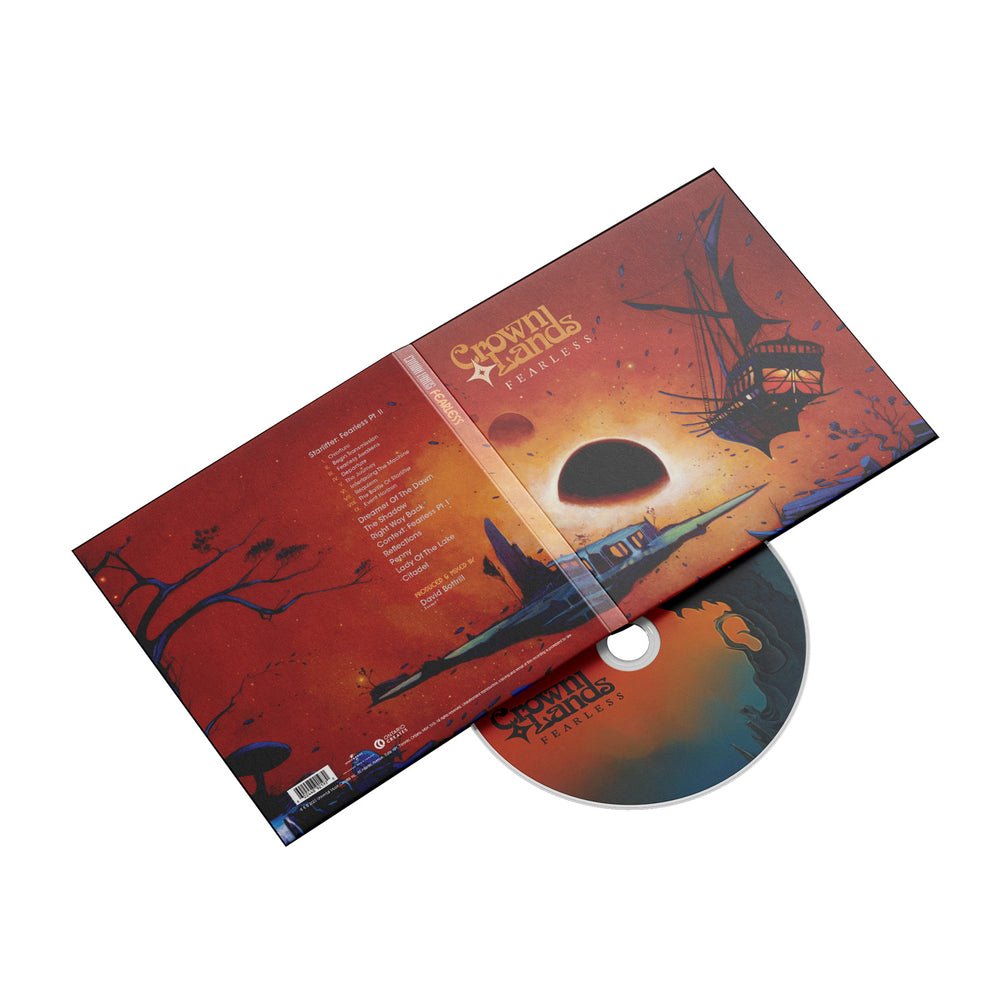 image of the inside for the Fearless CD
