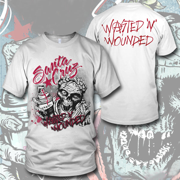 Wasted N Wounded White T-Shirt