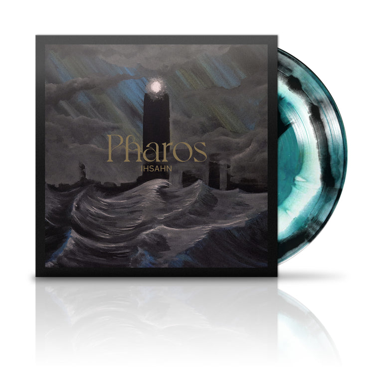 Pharos Black Aqua Swirl Vinyl