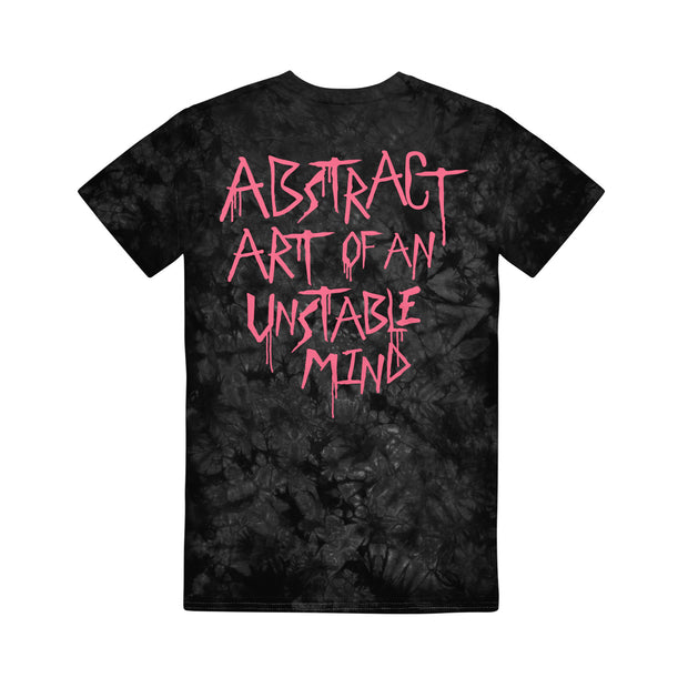 Abstract Art Of An Unstable Mind Black Tie Dye